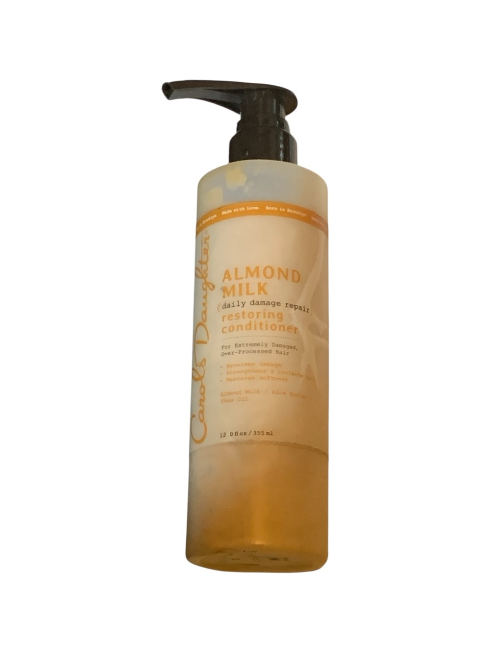 Carol's Daughter Almond Milk Restoring Conditioner 12oz Damaged Over-Processed